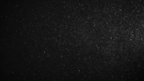 Natural Dust Particles Float On Black Background. Dust In Motion. 스톡 동영상 123469516