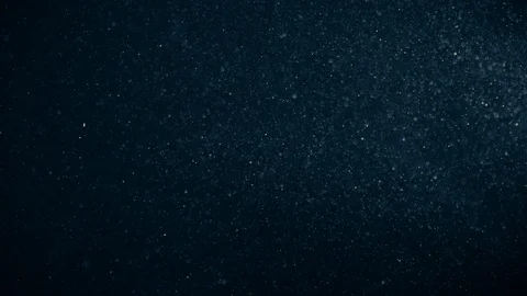 Natural Dust Particles Float On Black Background. Dust In Motion. Stock Footage 123470453
