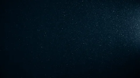 Natural Dust Particles Float On Black Background. Dust In Motion. Stock Footage 123476175