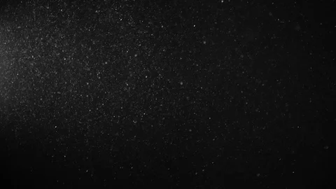 Natural Dust Particles Float On Black Background. Dust In Motion. 스톡 동영상 123478489