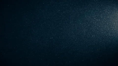 Natural Dust Particles Float On Black Background. Dust In Motion. Stock Footage 123696186