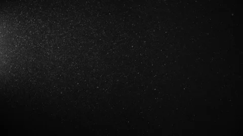 Natural Dust Particles Float On Black Background. Dust In Motion. Stock Footage 123699294