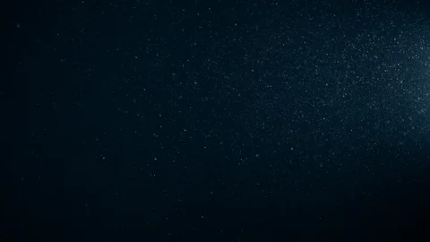 Natural Dust Particles Float On Black Background. Dust In Motion. Stock Footage 123699466