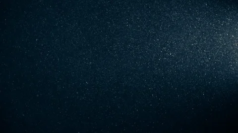 Natural Dust Particles Float On Black Background. Dust In Motion. Stock Footage 123703874