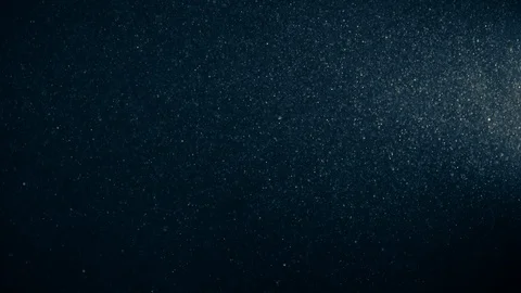 Natural Dust Particles Float On Black Background. Dust In Motion. Stock Footage 123704247