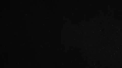 Natural Dust Particles Float On Black Background. Dust In Motion. Stock Footage 247322494