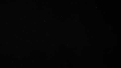 Natural Dust Particles Float On Black Background. Dust In Motion. Stock Footage 247323172