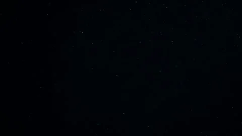 Natural Dust Particles Float On Black Background. Dust In Motion. Stock Footage 247582012