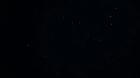 Natural Dust Particles Float On Black Background. Dust In Motion. Stock Footage 247582121