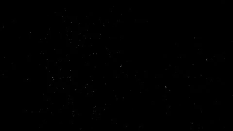 Natural Dust Particles Float On Black Background. Dust In Motion. Stock Footage 301262575