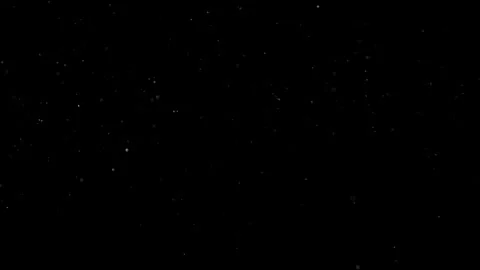 Natural Dust Particles Float On Black Background. Dust In Motion. Stock Footage 301482803