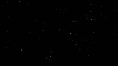 Natural Dust Particles Float On Black Background. Dust In Motion. Stock Footage 301483494
