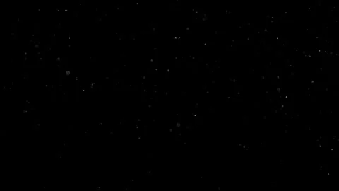 Natural Dust Particles Float On Black Background. Dust In Motion. Stock Footage 301483567