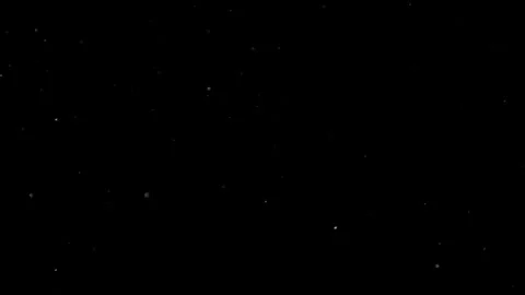 Natural Dust Particles Float On Black Background. Dust In Motion. Stock Footage 302323309