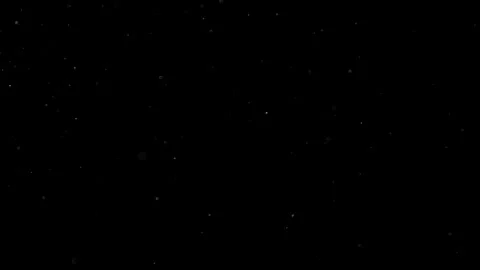 Natural Dust Particles Float On Black Background. Dust In Motion. Stock Footage 302323461