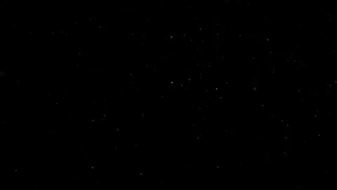 Natural Dust Particles Float On Black Background. Dust In Motion. Stock Footage 302323898