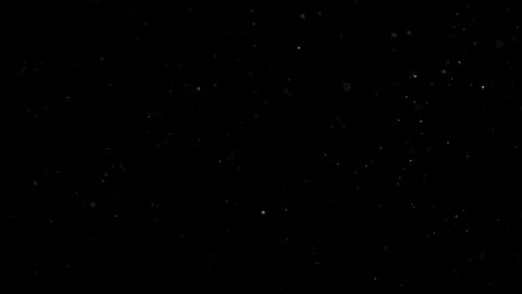 Natural Dust Particles Float On Black Background. Dust In Motion. Stock Footage 302324148