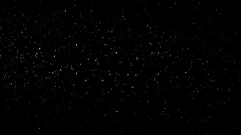 Natural Dust Particles Float On Black Background. Dust In Motion. Stock Footage 305956341