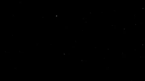 Natural Dust Particles Float On Black Background. Dust In Motion. Stock Footage 305956362