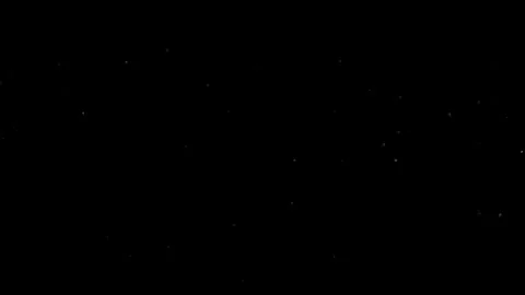 Natural Dust Particles Float On Black Background. Dust In Motion. Stock Footage 305956367