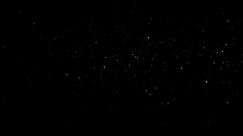 Natural Dust Particles Float On Black Background. Dust In Motion. Stock Footage 305956464