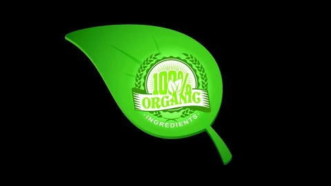 Natural eco friendly product composed of grain branches peripheral a celtic text Stock Footage 128352000