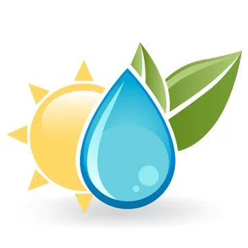 Natural Elements Illustrazione stock