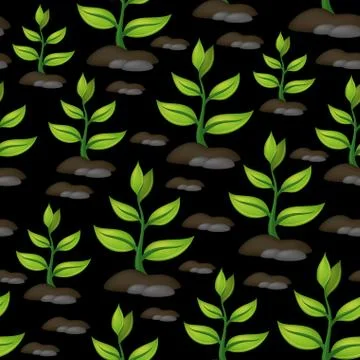 Natural Elements Set Stock Illustration