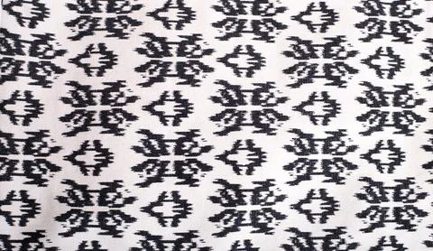 Natural fabric background with different pattern and structure Stock Photos