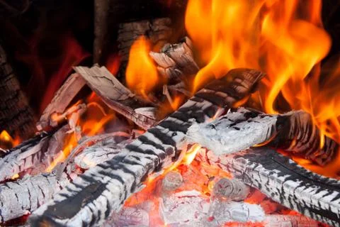 Natural fire 写真素材