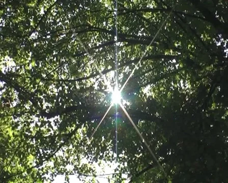 Natural flare Stock Footage 1078683