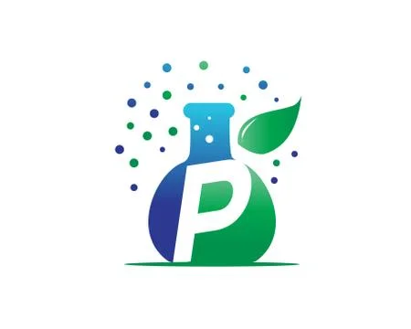 Natural flask illustration Stock Illustration