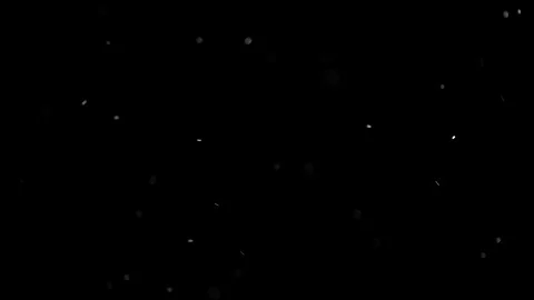 Natural floating particles on black back... | Stock Video | Pond5