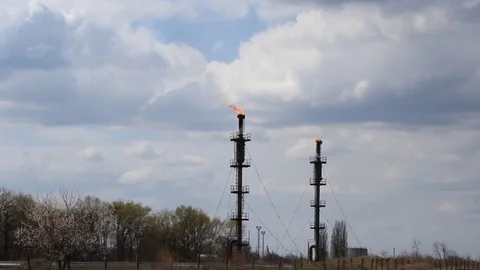Natural gas combustion 库存影片 74893899