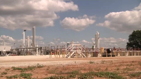Natural Gas Processing Plant Long Pan Видео 49476187