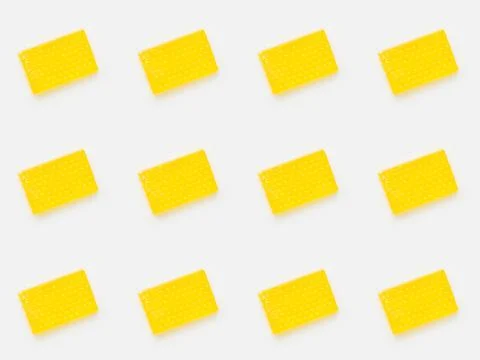 Natural honey soap pattern Stock Photos