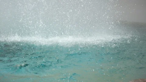 Natural Hot Spring in pool Stock Footage 95027693