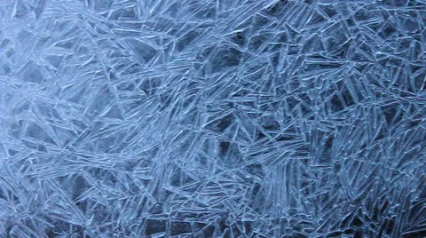 Natural Ice Crystal Patterns Stock Footage 63844438
