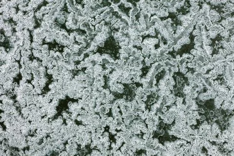 Natural ice surface background texture pattern Stock Photos