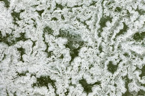 Natural ice surface background texture pattern Stock Photos