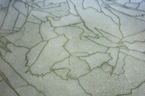 Natural ice surface background texture pattern Stock Photos