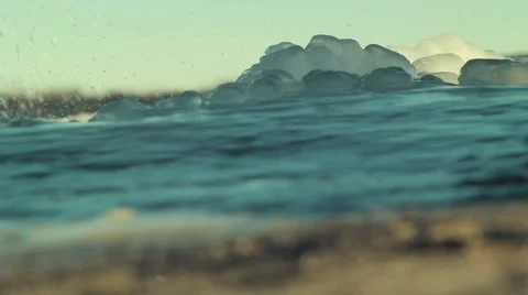 Natural icing Stock Footage 47265188