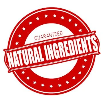 Natural ingredients Stock Illustration