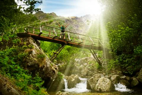 Natural joy Stock Photos