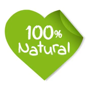 Natural Label Stock Illustration