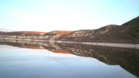 Natural Lake Stock Footage 310049652