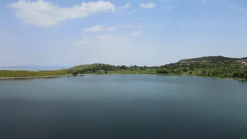 Natural lake spring Stock Footage 242419623