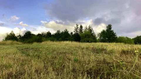 Natural Landscape With Moving Clouds, Balkan Mountains, Bulgaria Stock Footage 145361729