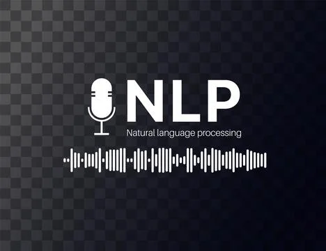 Natural language processing Stock Illustration