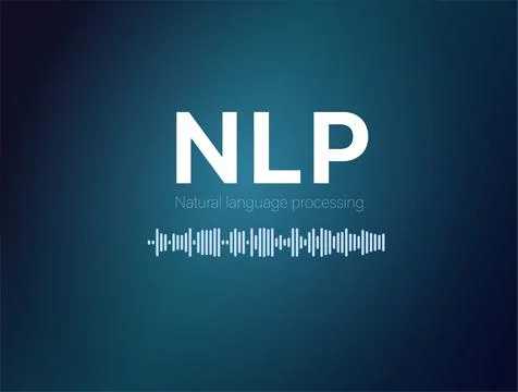 Natural language processing Illustrazione stock